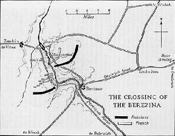 Carta della battaglia alla Berezina